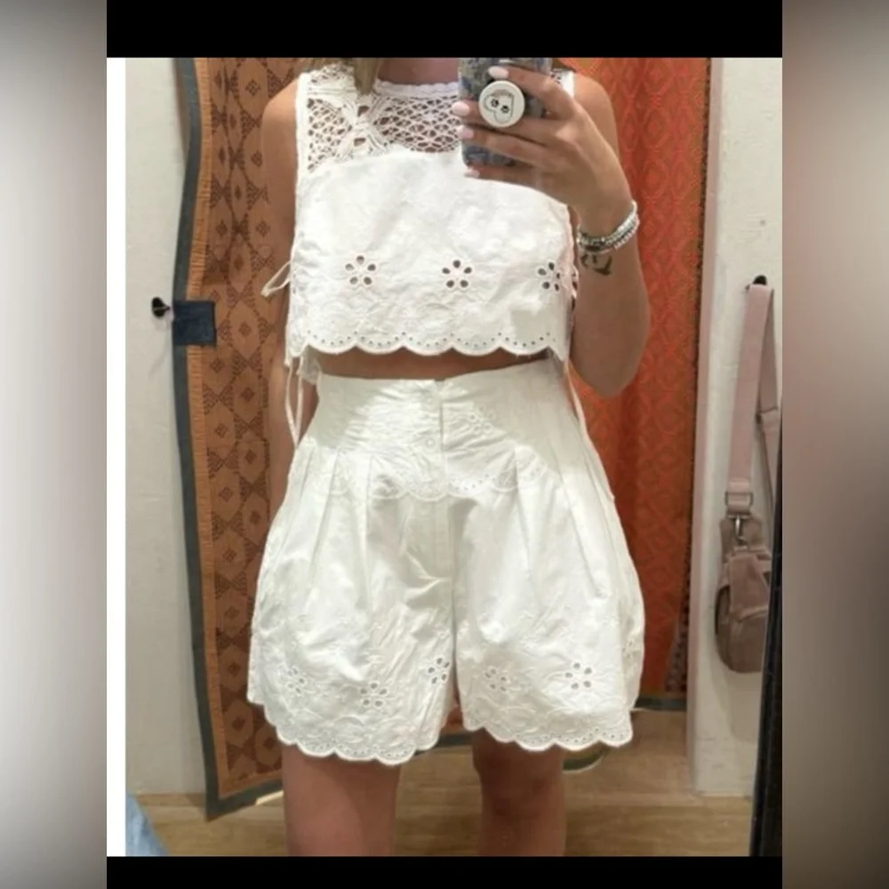 NWOT Free People How Sweet Short Set - Picture 6 of 6